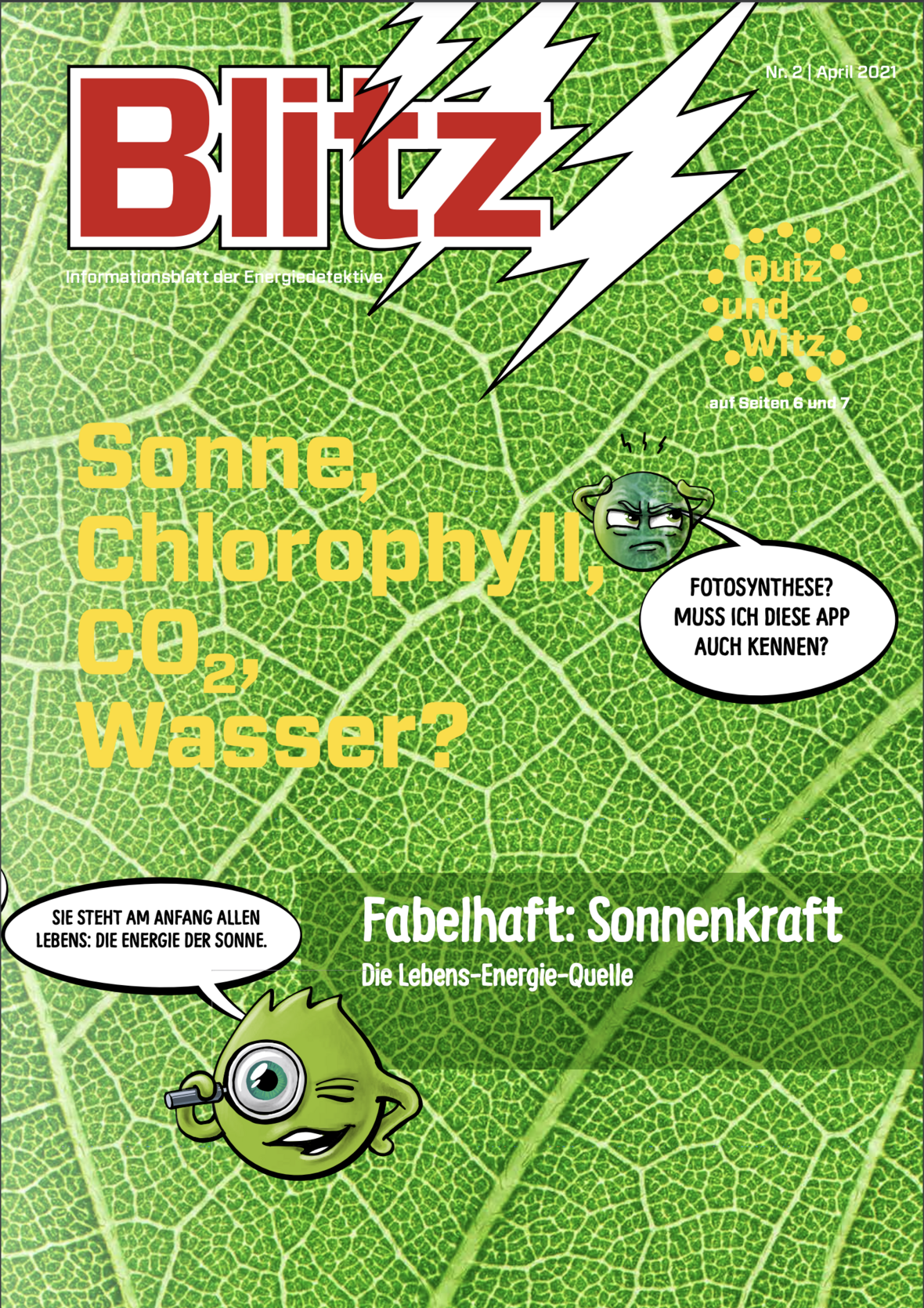 Titelblatt Newsletter 2_2021_Fotosynthese